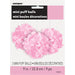 Lovely Pink Mini Puff Tissue Decorations, 3pk