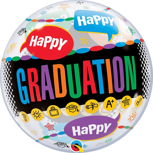 22'' Bubble Happy Graduation
