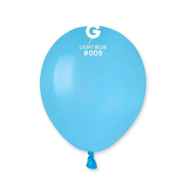 Standard Light Blue Balloons #009