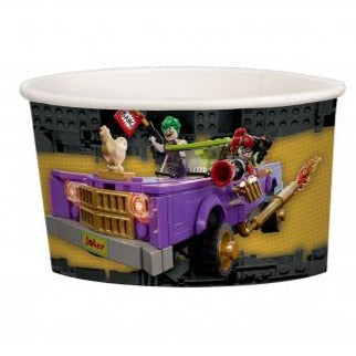 Batman Lego Paper Treat/Ice Cream Cups 8pk