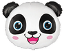 9 Inch Mini Panda Head Foil (Flat)