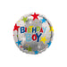 Happy Birthday Boy Foil Balloon  18" Foil