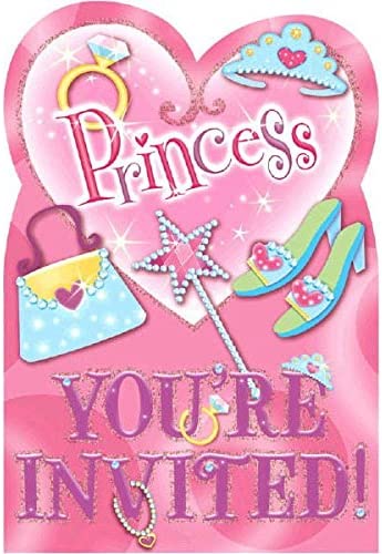 Invite Folded Princess 8pk