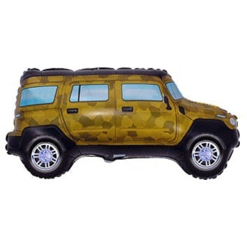 33'' Four Wheel Drive Military Car Shape Balloon