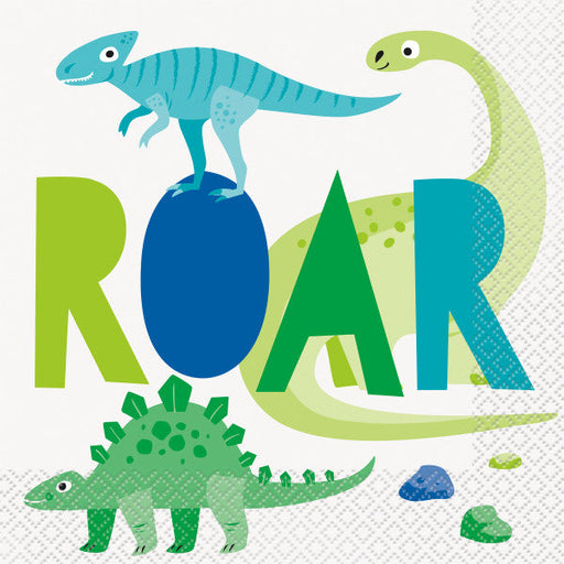 Dinosaur Paper Napkins 16pk