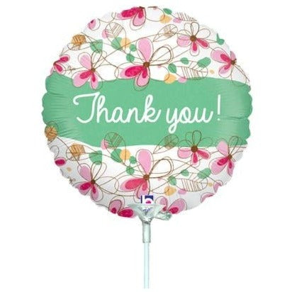 9'' Thank You Airfill (Requires Heat Seal) 10pk