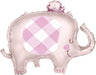 29'' Pink Elephant Giant Foil Balloon 