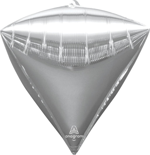 15'' Foil Diamondz Silver 3pk