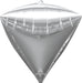 15'' Foil Diamondz Silver 3pk