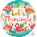 18'' Lets Flamingle Foil Balloon