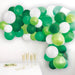 Green And White Balloon Arch