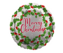18" Merry Xmas Foil Balloon
