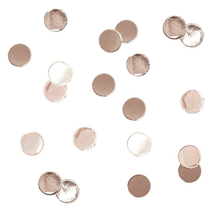 Rose Gold Circles Table Confetti 14G