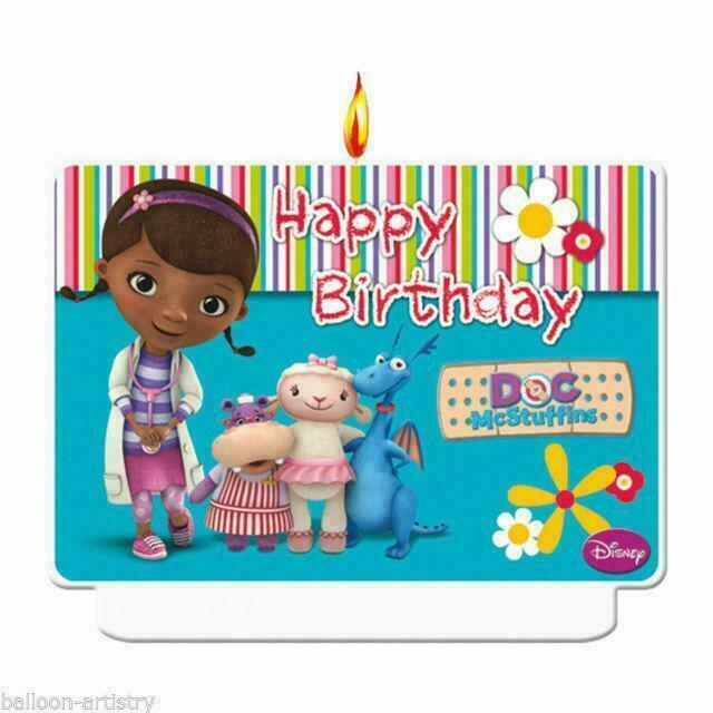 Doc McStuffins Happy Birthday Candle