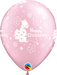 11'' Pearl Pink Christening Soft Pony 25pk