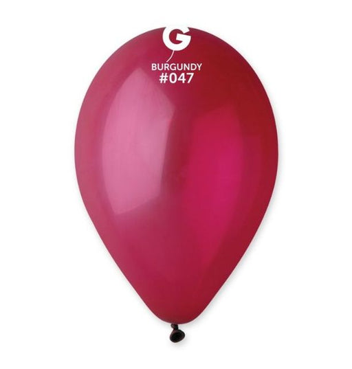 Standard Burgundy Balloons #047