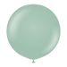Retro Winter Green Balloons