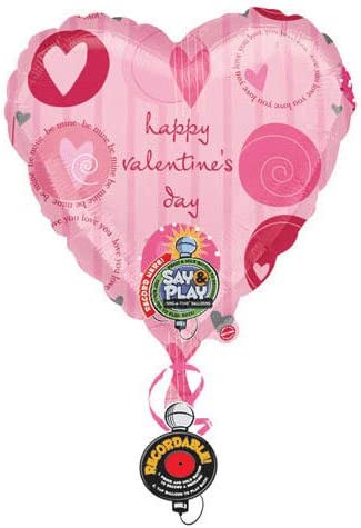 32'' Happy Valentines Day Say & Play Foil Balloon