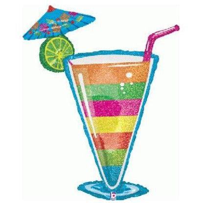 46'' Shape Tropical Parfait Holographic