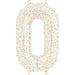 16'' Foil Number 0 - Sprinkles Packaged Air Fill