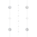White/Silver Balloon Tail 1.82M