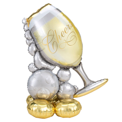 Bubbly Wine Glass Airloonz (41''/104Cm X 51''/129Cm)