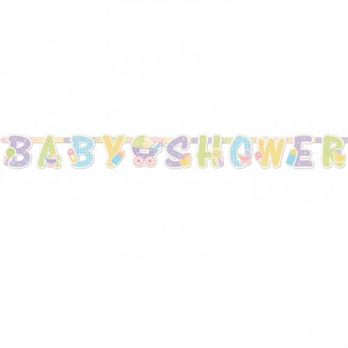 Baby Shower Letter Banner 2.1m