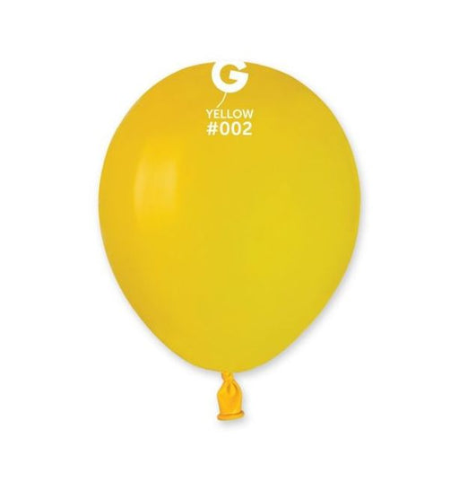 Standard Yellow Balloons #002