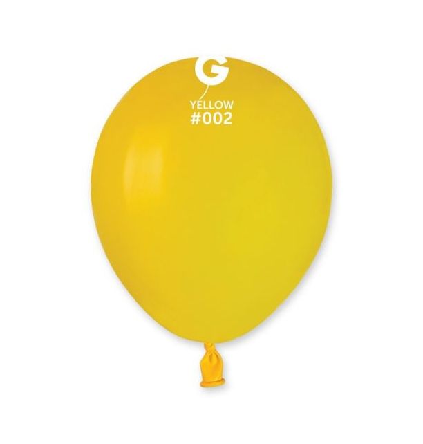 Standard Yellow Balloons #002