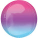 15'' Foil Orbz Purple & Blue Ombre 1Pk