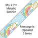 9Ft Banner Pastel Rainbow Boy Holographic