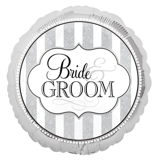 18'' Foil The Bride & Groom