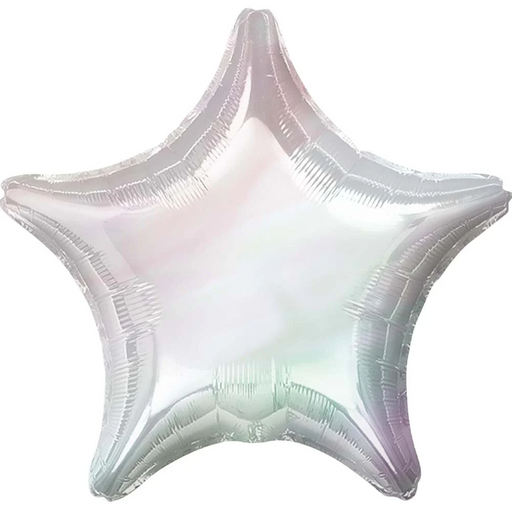 Irridescent Star 19 Inch Foil Balloon