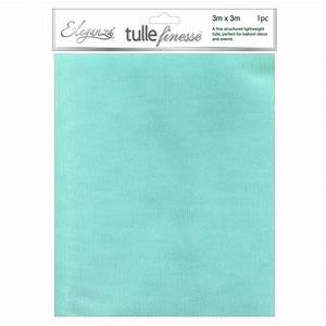 Turquoise Blue Tulle 3M X 3M 1Pk