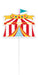 Circus Tent Cake Topper 1pc