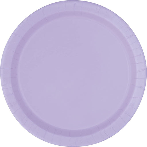 Lavender Paper Plates 16pk