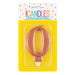 Rose Gold Matt Number 0  Candle