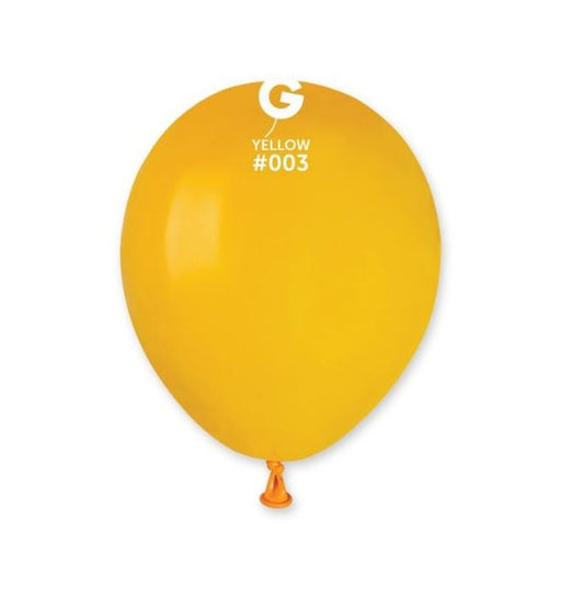 Standard Yellow Balloons #003
