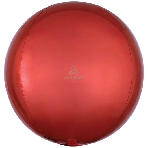 15'' Foil Orbz Orange 3pk
